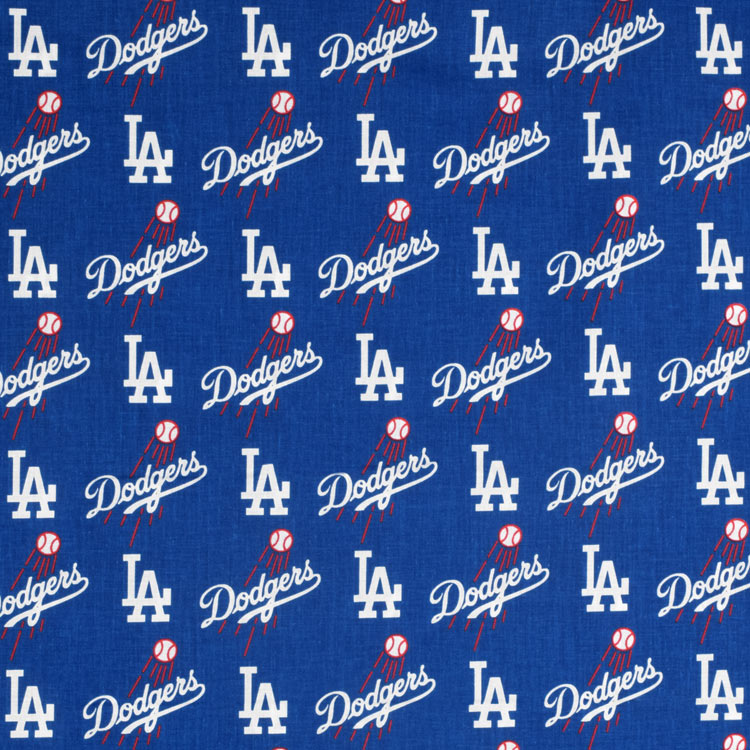 Fabric Traditions Los Angeles Dodgers MLB Cotton Fabric