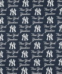 Fabric Traditions New York Yankees Navy MLB Cotton Fabric
