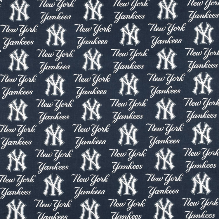 Fabric Traditions New York Yankees Navy MLB Cotton Fabric