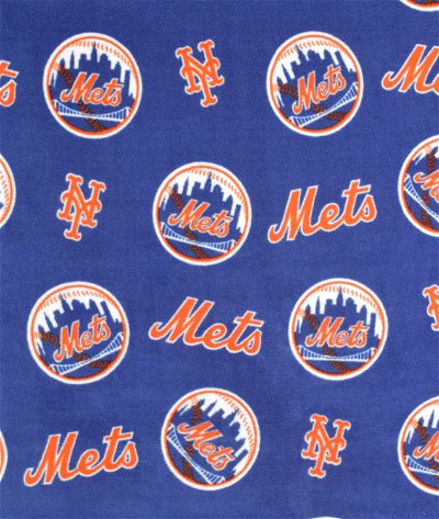 Fabric Traditions New York Mets MLB Fleece Fabric