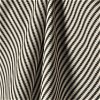 Waverly Timeless Ticking - Black / Cream Fabric - Image 4