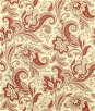 Waverly Rustic Retreat Crimson Fabric