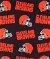 Fabric Traditions Cleveland Browns NFL Fleece - Out of stock