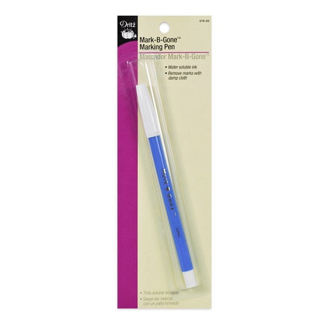 Dritz Mark-B-Gone Marking Pen - Blue