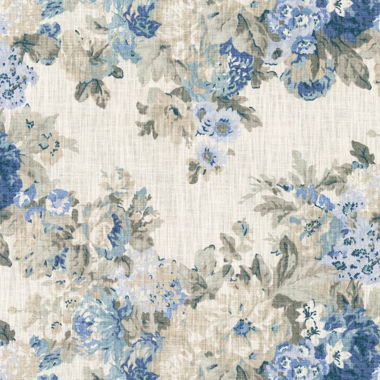 Waverly Juliet Bluebell Fabric