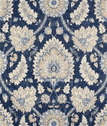 Waverly Castleford Indigo Fabric