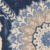 Waverly Castleford Indigo Fabric - Image 2
