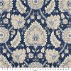 Waverly Castleford Indigo Fabric - Image 4