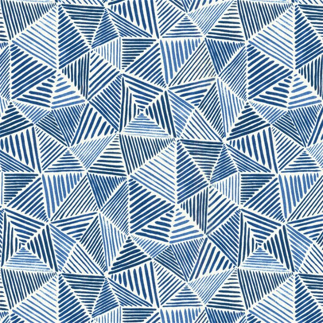 Waverly Stitches Ocean Fabric