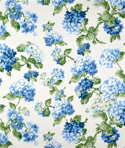 Waverly Stonington Floral Print Linen Blend Seaspray | Medium/Heavyweight  Linen Fabric | Home Decor Fabric | 54 Wide