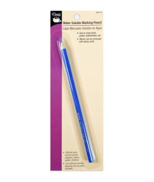 Dritz Water Soluble Marking Pencil - Light Blue