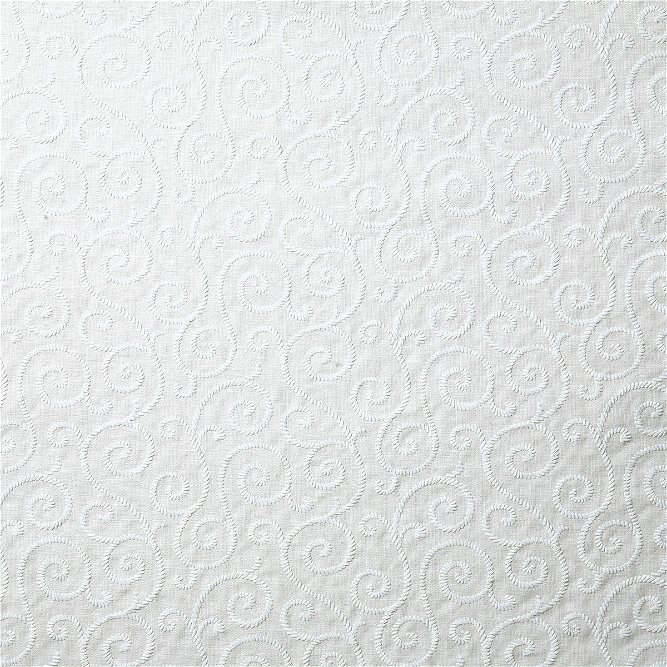 Pindler &amp; Pindler Pristine White Fabric