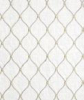 Williamsburg Deane Embroidery Smoke Fabric