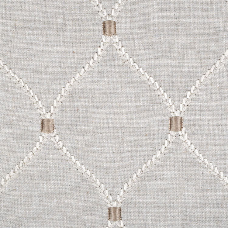 Williamsburg Deane Embroidery Flax Fabric OnlineFabricStore