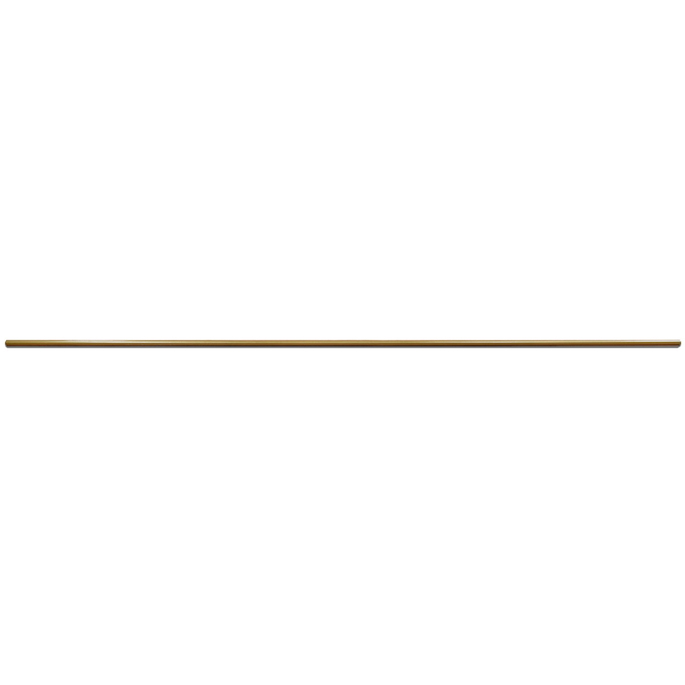 3/8" Brass Fabric Shade Bottom Rod - 4 Feet image 2 of 2