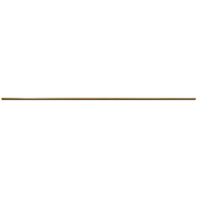 3/8" Brass Fabric Shade Bottom Rod - 4 Feet image 2 of 2