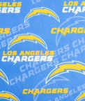 Fabric Traditions Los Angeles Chargers NFL Fleece Fabric