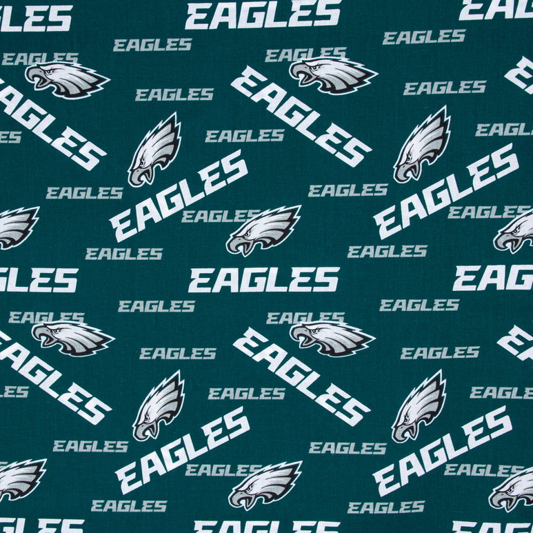 Fabric Traditions Philadelphia Eagles NFL Cotton Fabric