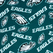 Fabric Traditions Philadelphia Eagles NFL Fleece Fabric