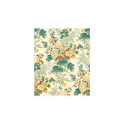 Lee Jofa Hollyhock Hand Block Cotton Yellow Fabric