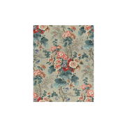 Lee Jofa Hollyhock Hand Block Cotton Green Fabric