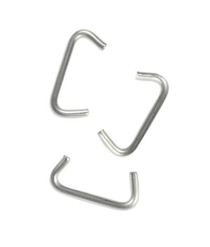 3/4 inch D-Style Loose Stainless Blunt Hog Rings