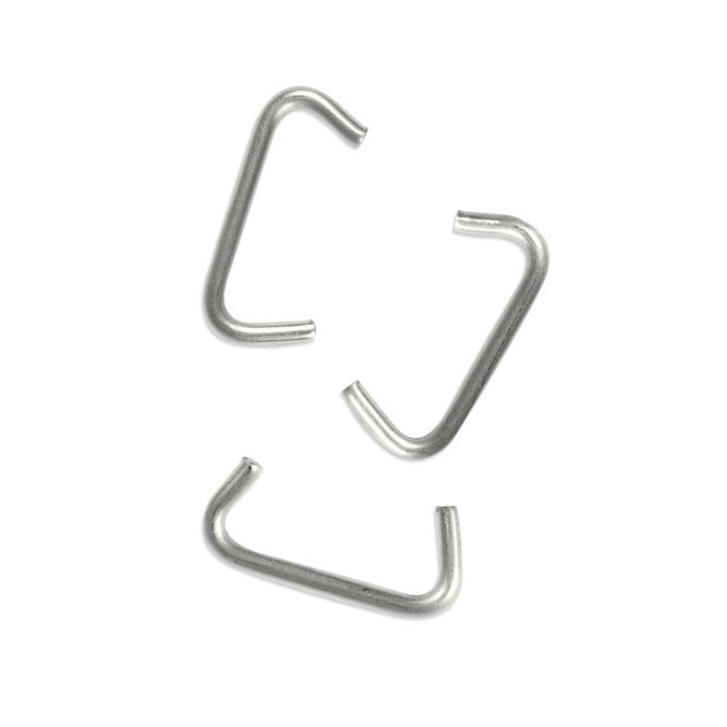 3/4&quot; D-Style Loose Stainless Blunt Hog Rings