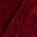 Red Crushed Flocked Velvet Fabric thumbnail image 2 of 2