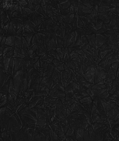 Black Crushed Flocked Velvet Fabric