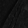 Black Crushed Flocked Velvet Fabric - Image 2