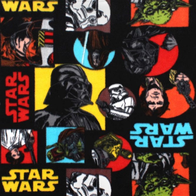 Star Wars Pop Art Fleece Fabric