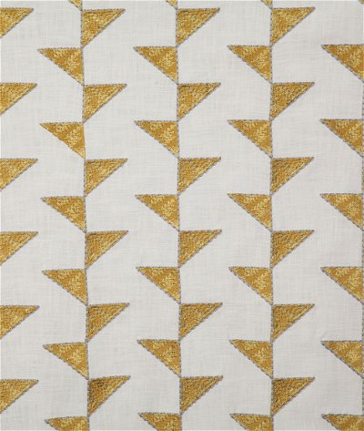 Pindler & Pindler Geometric Gold Fabric