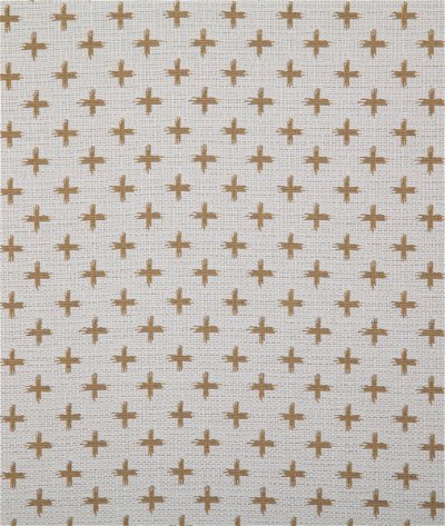 Pindler & Pindler Crosshatch Gold Fabric