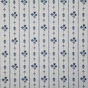 Pindler & Pindler Floral Stripe Denim Fabric
