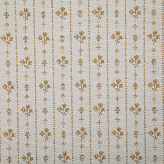 Pindler &amp; Pindler Floral Stripe Gold Fabric