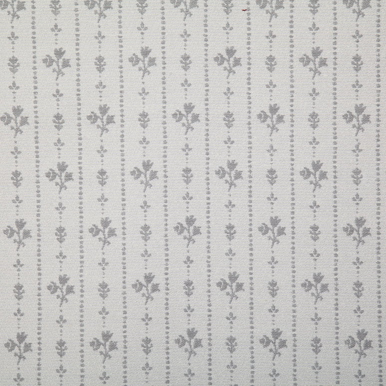 Pindler &amp; Pindler Floral Stripe Grey Fabric