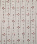 Pindler & Pindler Floral Stripe Pink Fabric