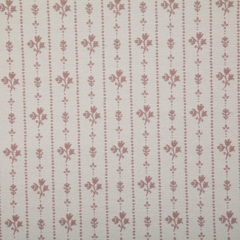 Pindler &amp; Pindler Floral Stripe Pink Fabric