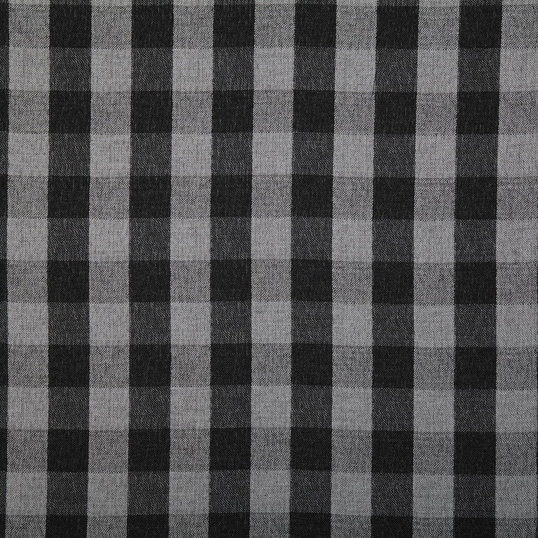 Pindler &amp; Pindler Gingham Charcoal Fabric