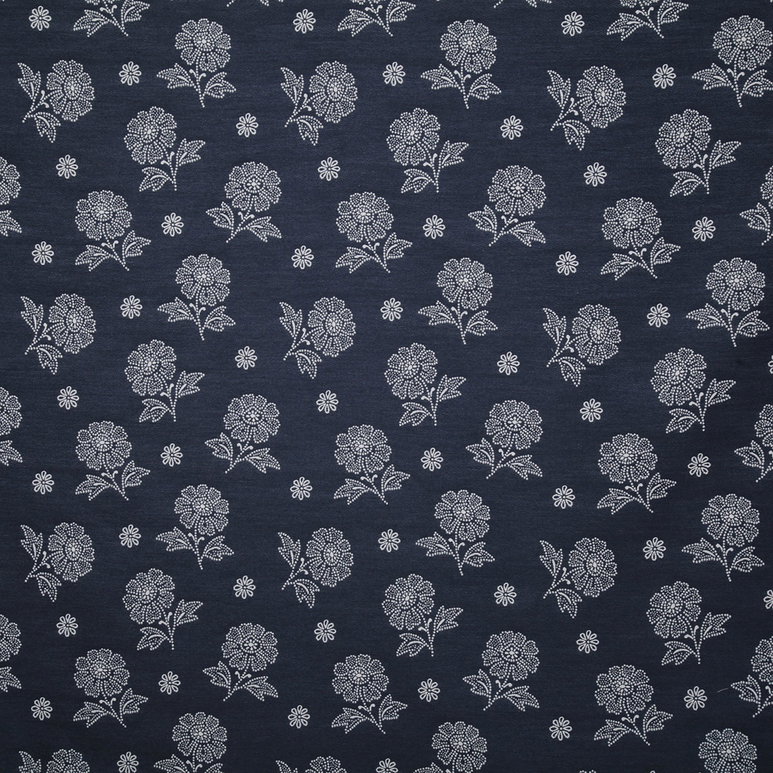 Pindler &amp; Pindler Bandana Indigo Fabric