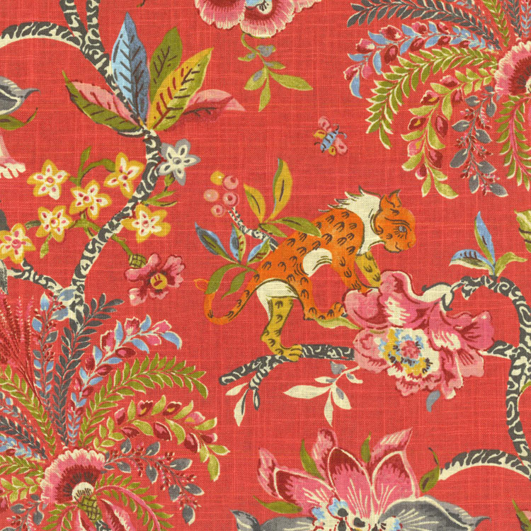 Williamsburg Braganza Spice Fabric