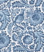 Williamsburg Tucker Resist Wedgewood Fabric
