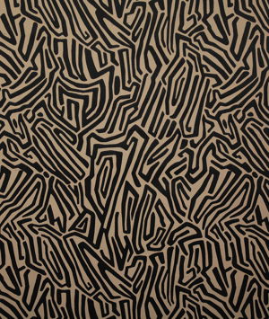 Black Décor Fabric by the Yard