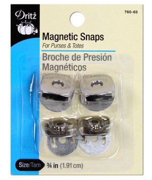 Dritz 2 Magnetic Snaps - 3/4 inch