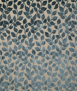 Waverly Country House Toile Indigo Blue Fabric