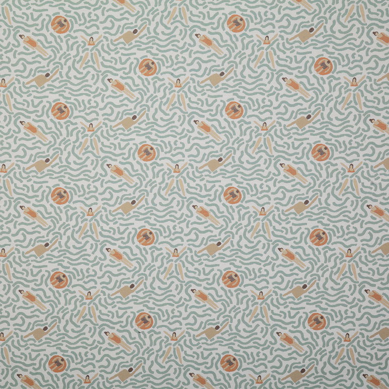Pindler &amp; Pindler Pool Party Seaglass Fabric