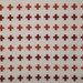 Pindler & Pindler Meridian Cross Crimson Fabric