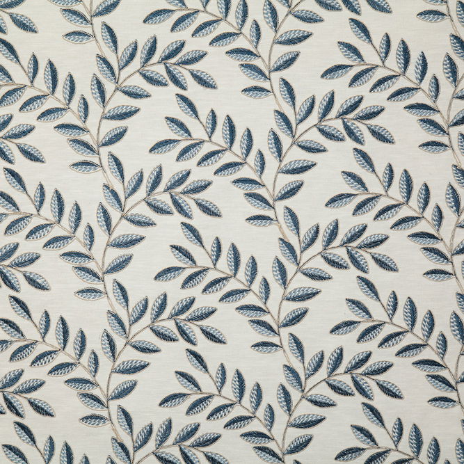 Pindler &amp; Pindler Enid Indigo Fabric