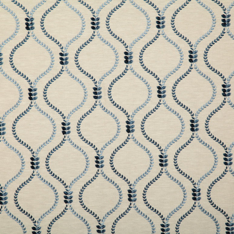 Pindler &amp; Pindler Arnett Indigo Fabric