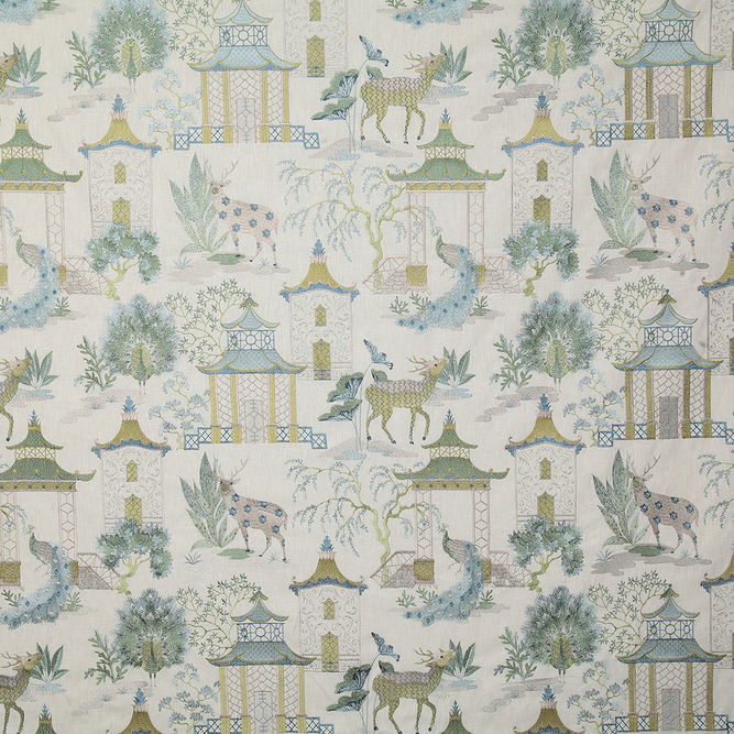Pindler &amp; Pindler Pagoda Mist Fabric